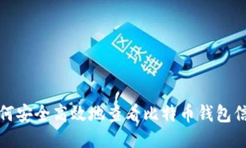 如何安全高效地查看比特币钱包信息