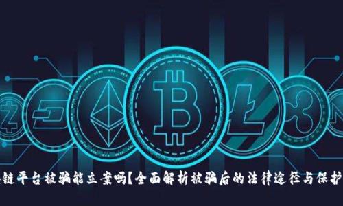 区块链平台被骗能立案吗？全面解析被骗后的法律途径与保护措施